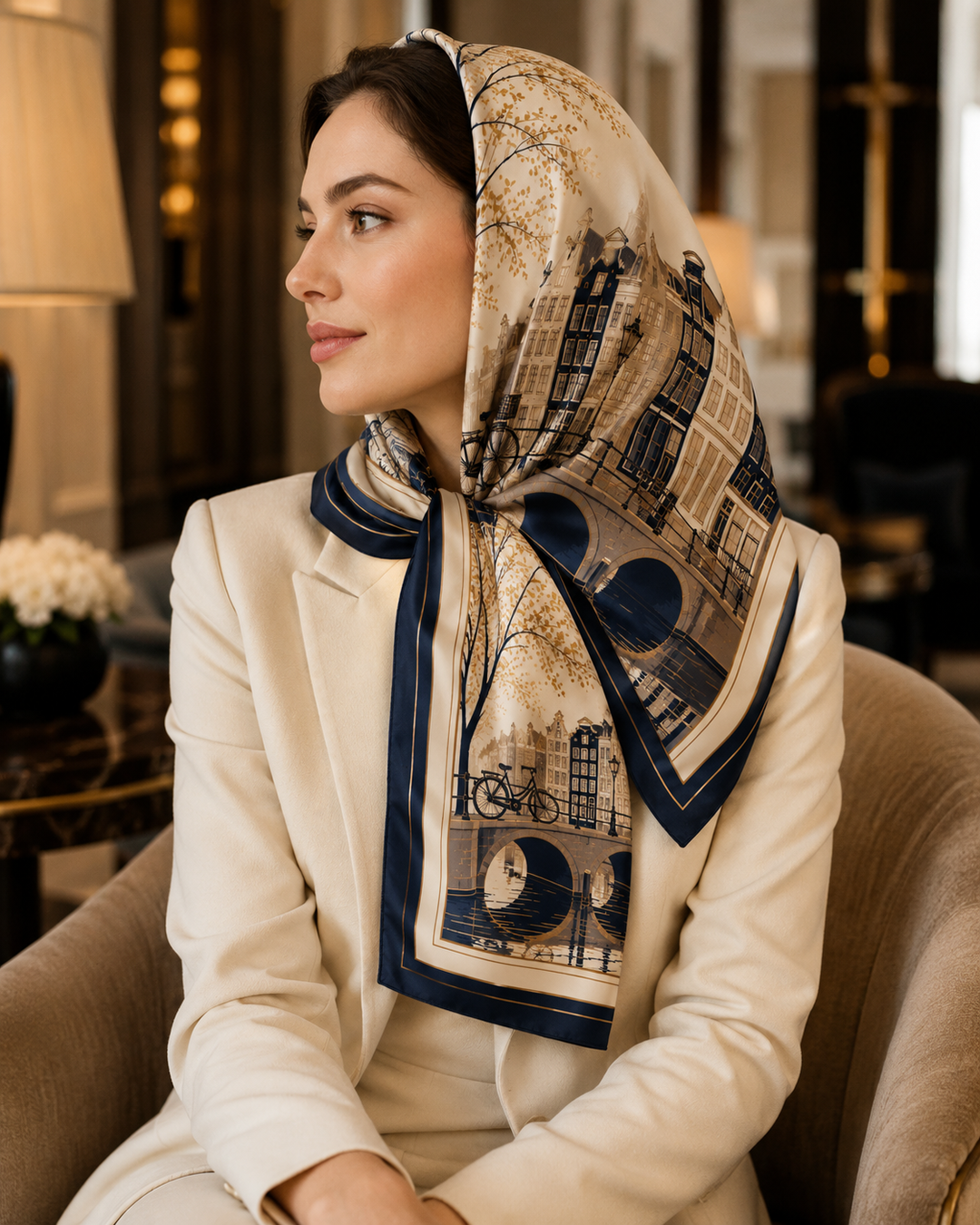 Citypiece Amsterdam Silk Twill Square