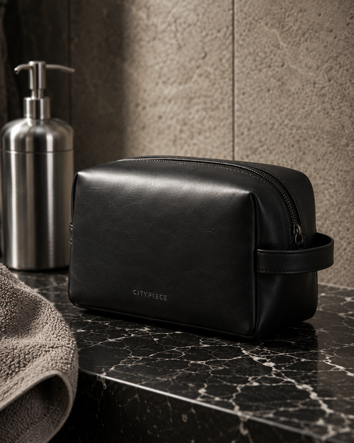 Leather Toiletry Bag