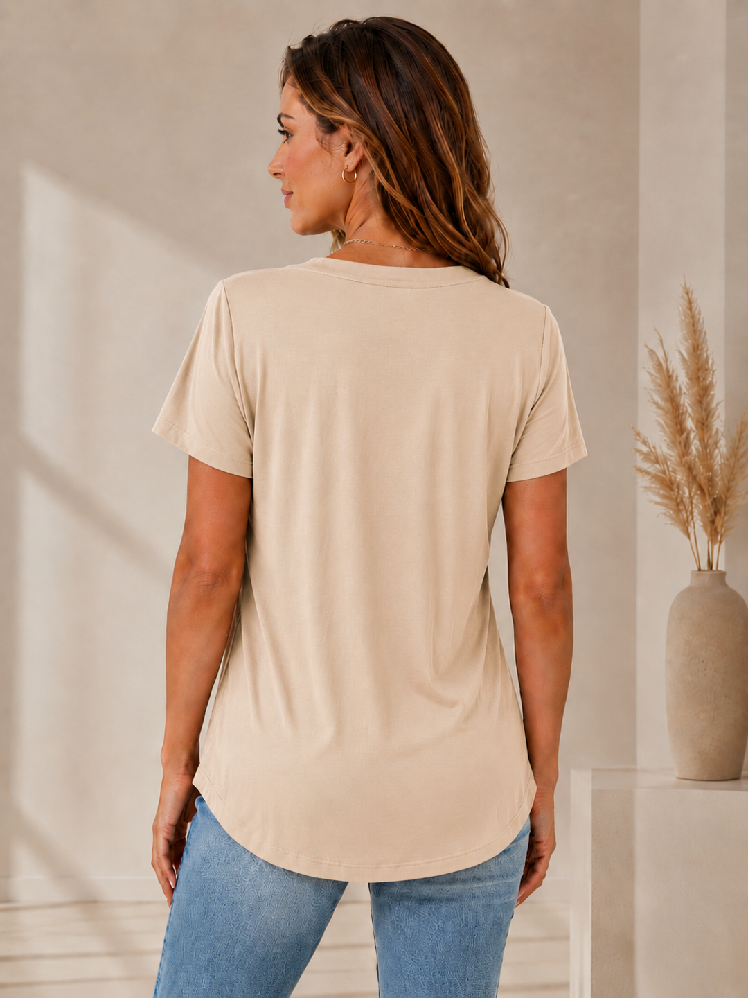 Valina | Pleated Square Neck Top