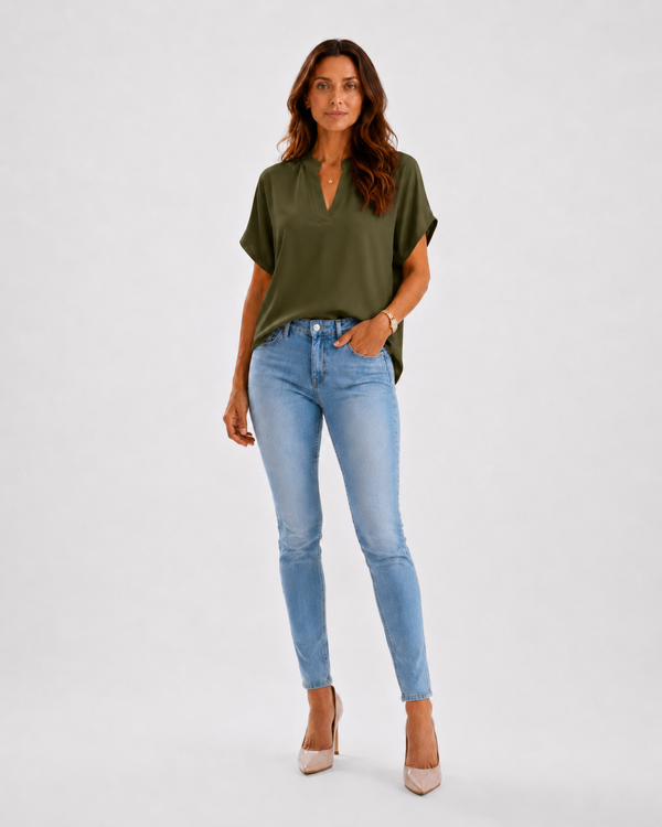 AMELIA | Belly covering light blouse