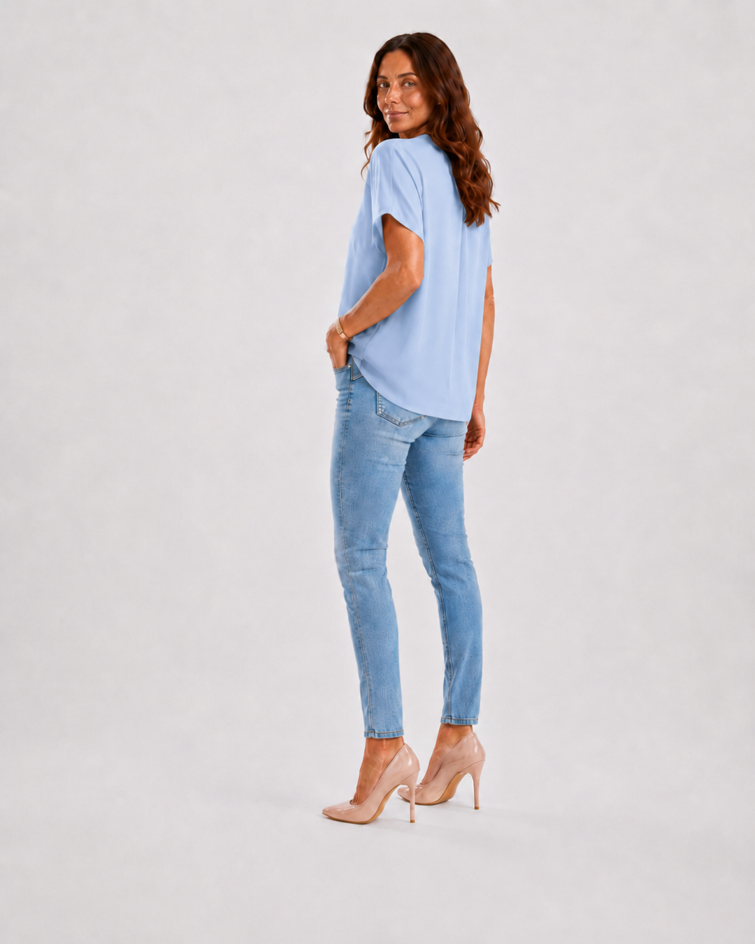 AMELIA | Belly covering light blouse